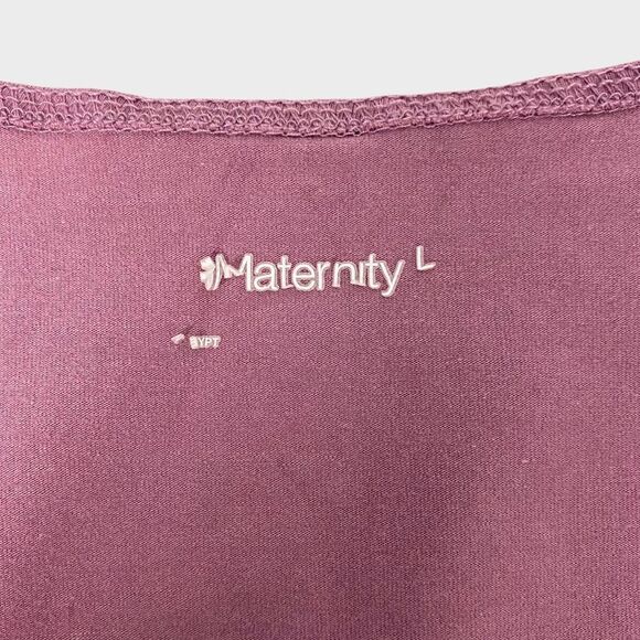 Maternity Tops size Large Short Sleeve Bundle of 5 Shirts - Picture 9 of 11